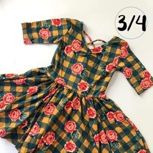 Size 3/4 dotdotsmile ballerina dress NWT